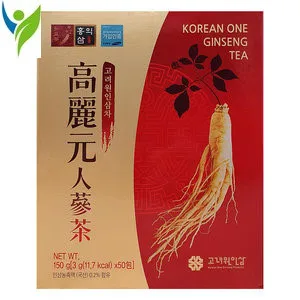 Korean Ginseng Tea South Korea Import, Made In Korea, 3g X50bags