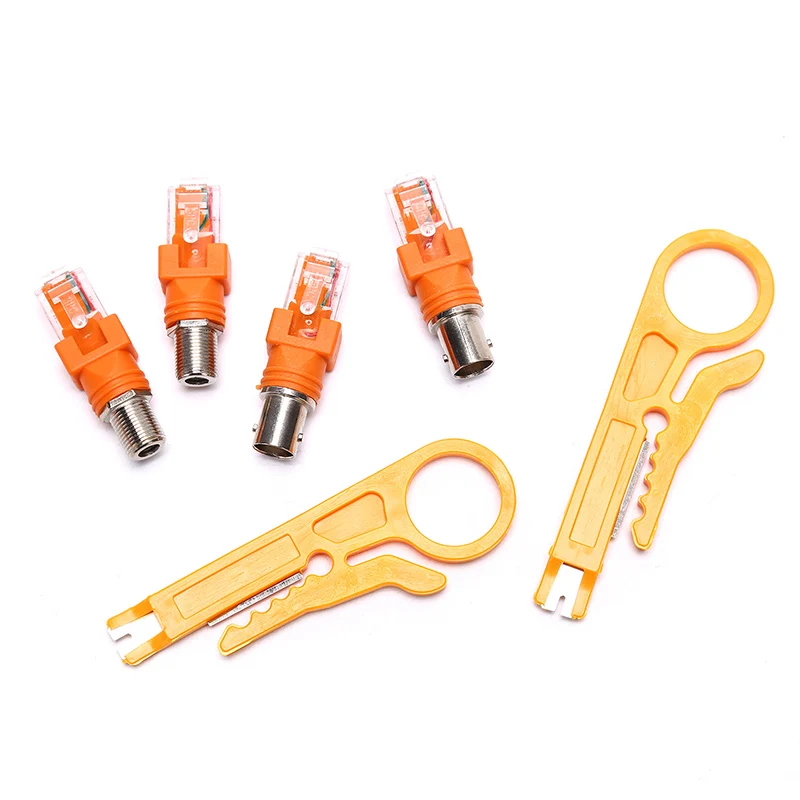 1/2 шт. Мужской коаксиальный бочонок типа F RJ45 | Строительство и ремонт