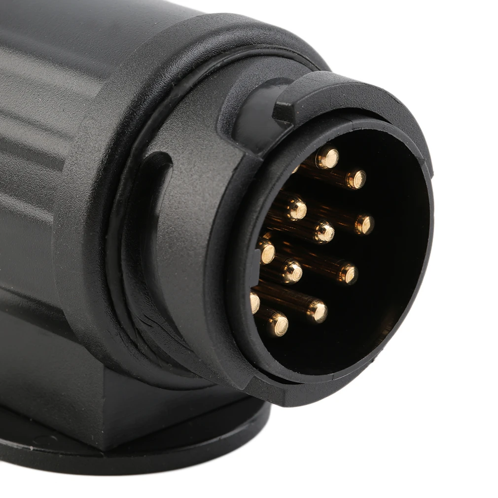 

1pc 12V 13 Pin Trailer Plug Waterproof Trailer 13 Pole Electrical Connector Wiring Connector Adapter Trailer For Vehicle RV