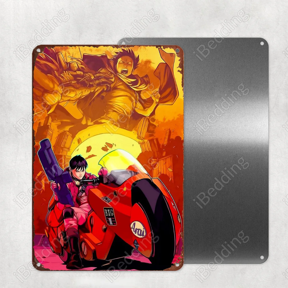 

Akira 20x30cm Vintage Custom Metal Signs License Plates Retro Plaque Iron Painting Home Decor