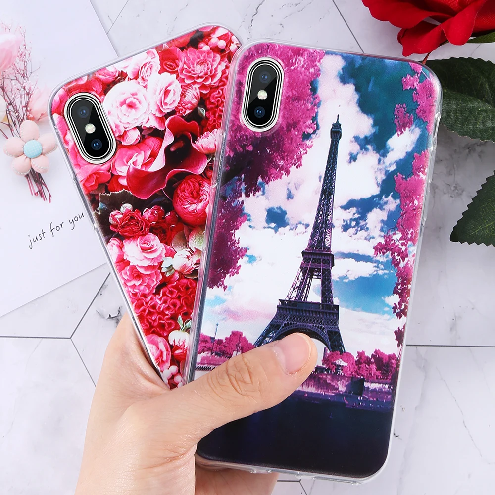 Цветной мягкий чехол KISSCAS для samsung Note 10 Note10 Pro S9 S8 S7 Edge S10 девочек Plus 3a на самсунг