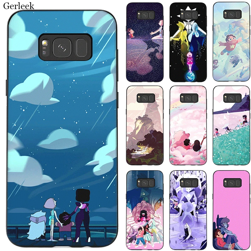 Чехол для телефона samsung M10 M20 M30 M40 S6 S7 край S9 S8 S10 S10E Plus Note 8 9 10 Steven Universe с милым