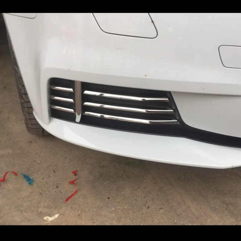 Передняя противотуманная фара из нержавеющей стали декоративная крышка