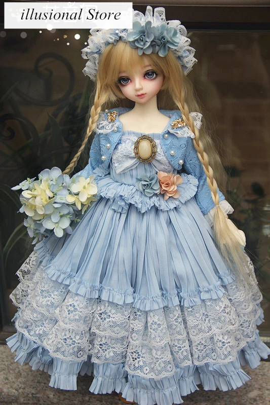1/4 BJD SD кукла одежда Лолита платье для 1/4 msd bjd Кукла одежда вечернее платье