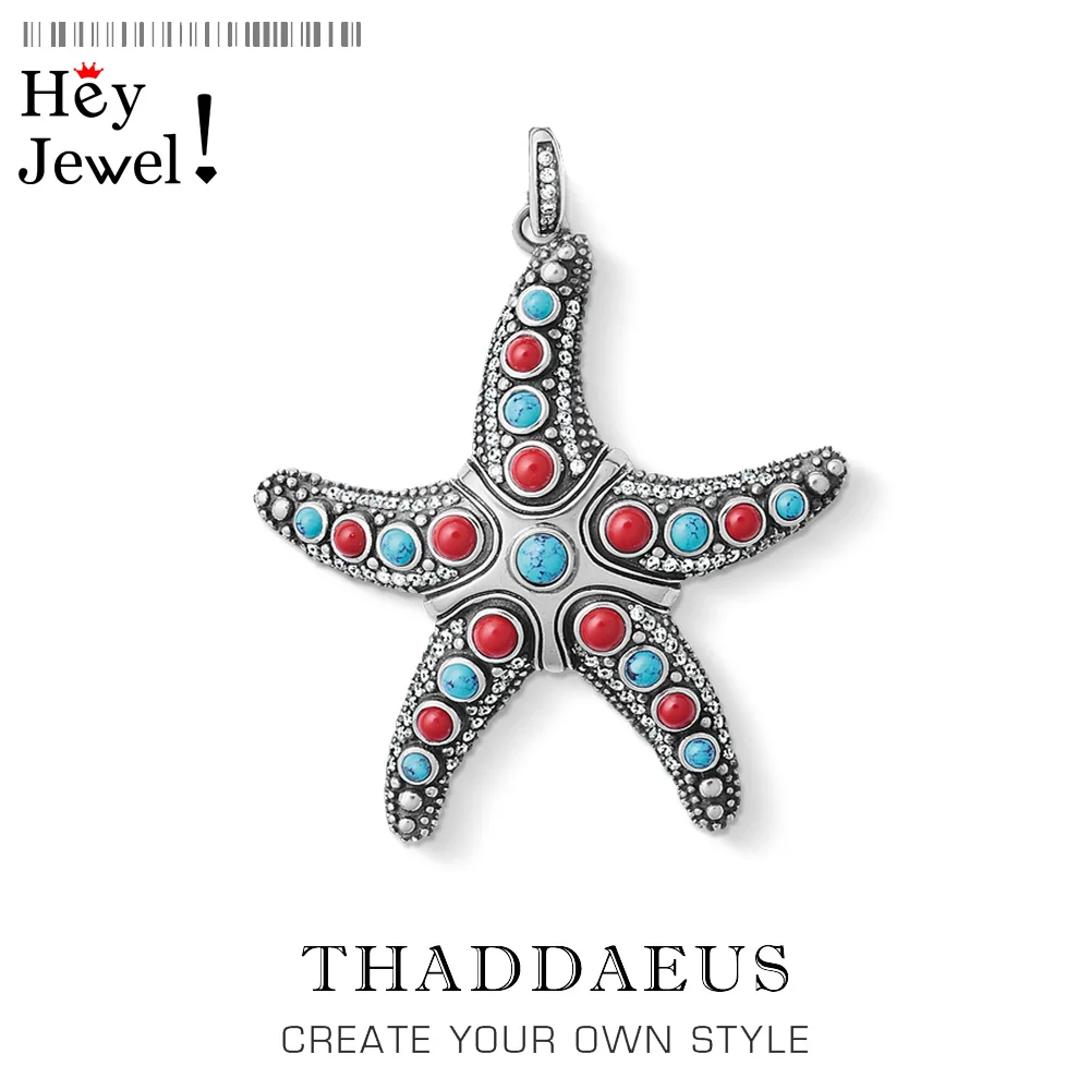 Кулон уникальный в виде морской звезды летняя Новинка 2020 ювелирные изделия