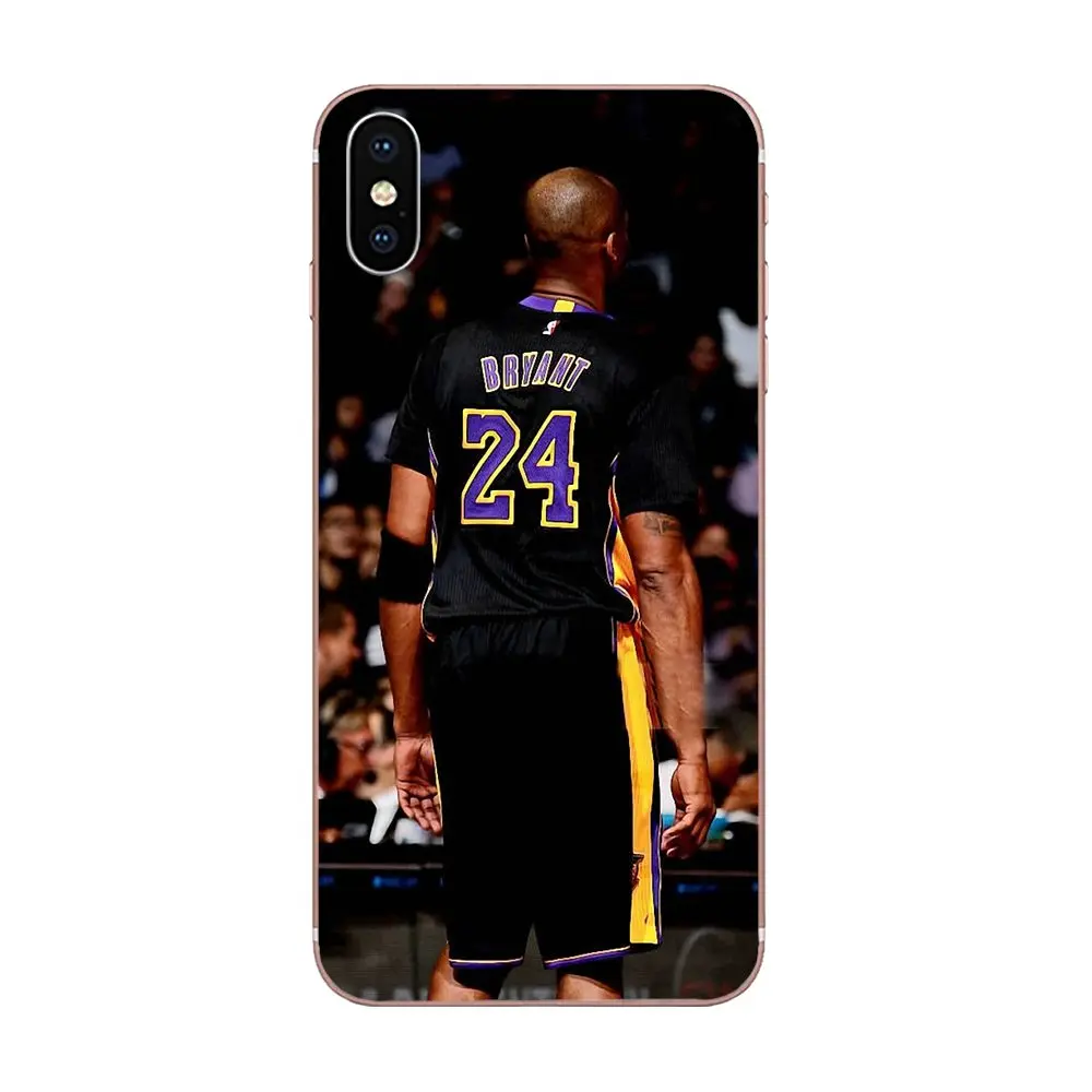 as picture Lakers 24 для Apple iPhone 4 4s 5 5C 5S SE 6 6S 7 8 Plus X XS Max XR Мягкий Силиконовый ТПУ прозрачный индивидуальный рисунок - Цвет: as picture