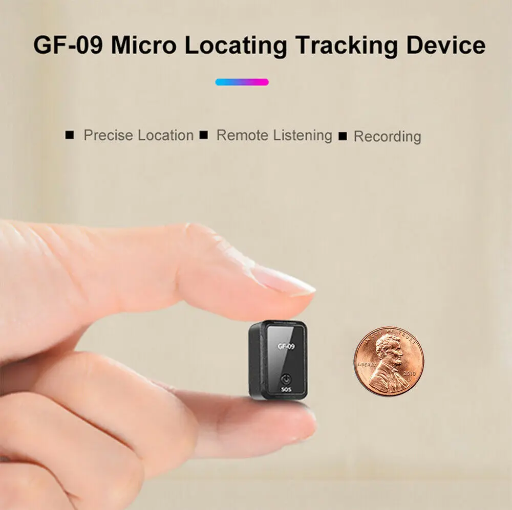 Мини-Gps-локатор GF09 сильный магнитный трекер для пожилых людей детей домашних