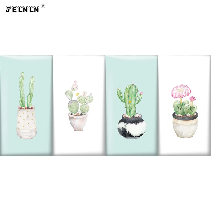 Детский бампер с изголовьем кактуса фон для спальни настенная наклейка