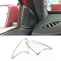 car styling interior door stereo audio speaker decoration cover sticker trim for mercede benz gla a class x156 auto accessories