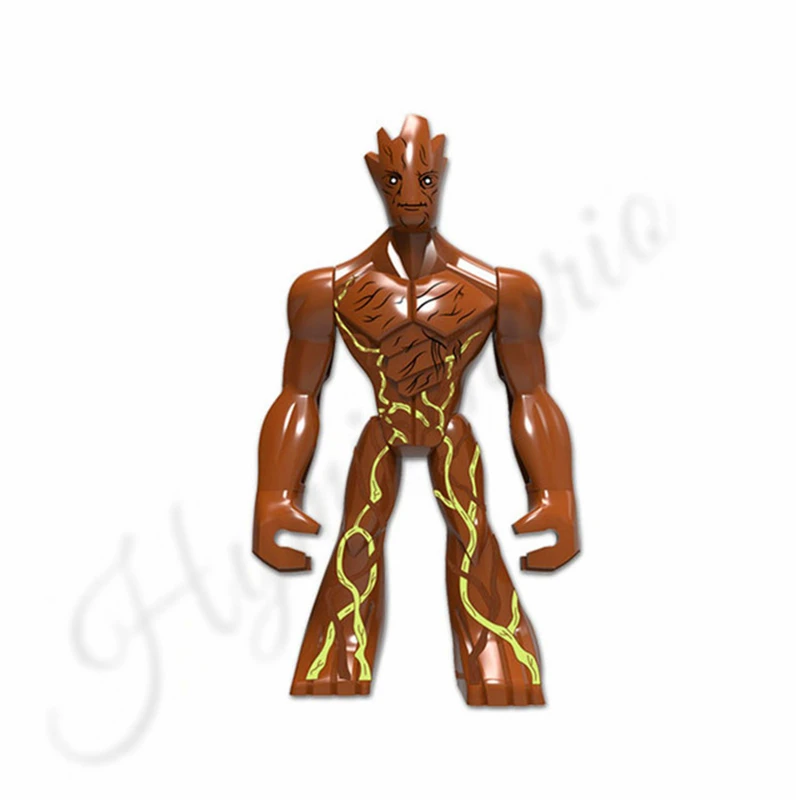 Большой Размеры с героями комиксов Марвел гроотс завершающей Infinity военные