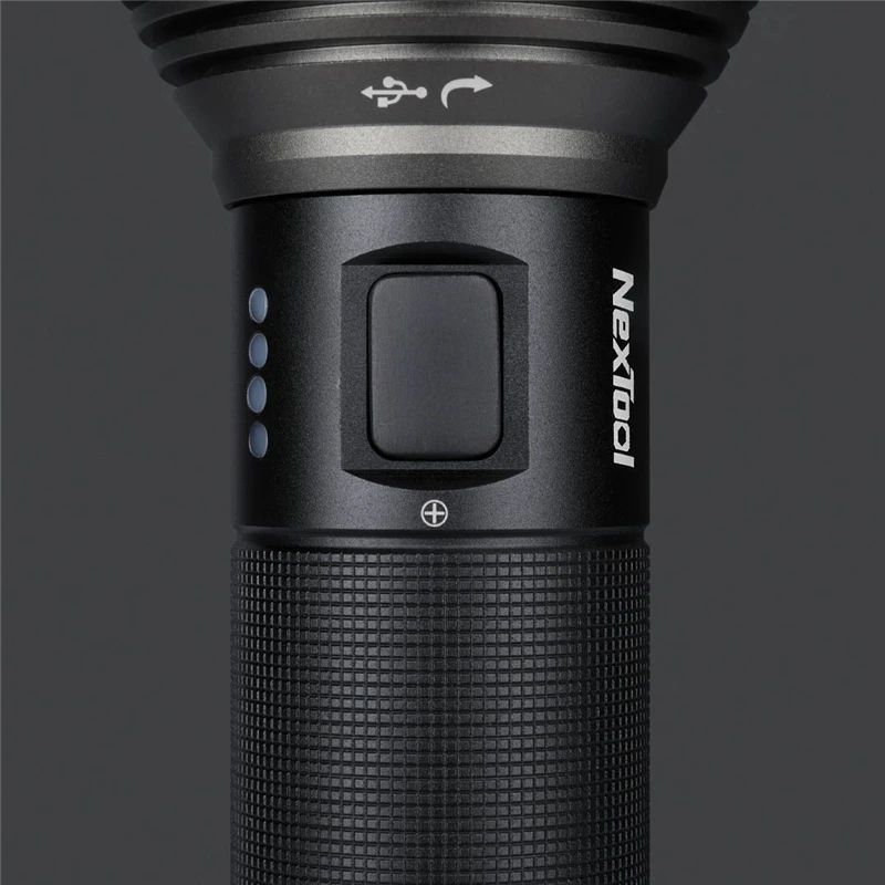 Xiaomi Nextool Rechargeable Flashlight 2000lm 380m 5Modes IPX7 Waterproof 5000mAh LED Light Type-C Seaching Torch For Camping |