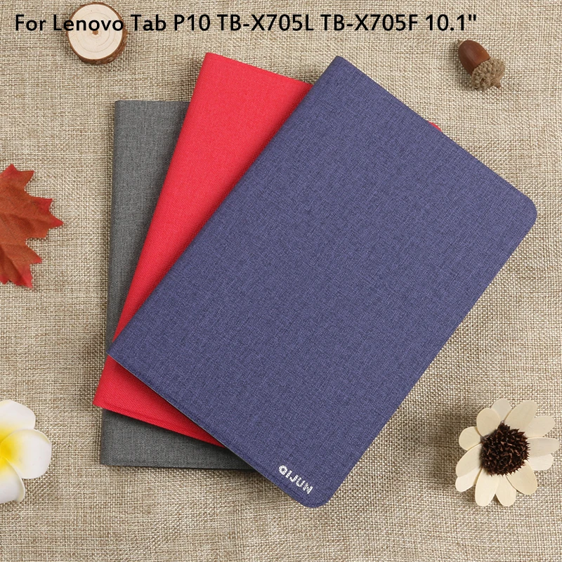 Флип чехол для lenovo Tab P10 TB X705L X705F 10 1 &quotчехол планшета Funda полный защитный