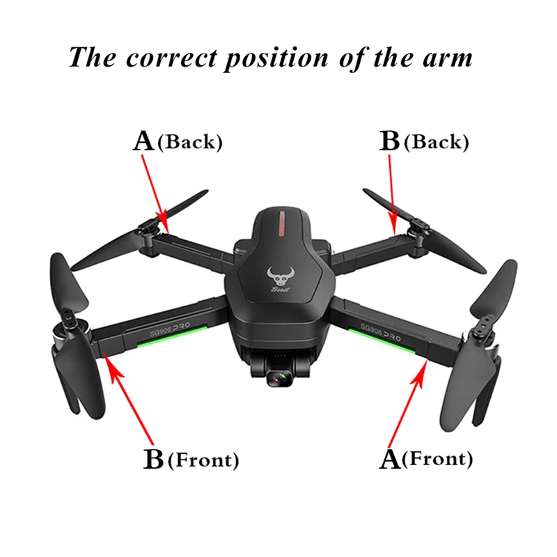 Комплект аксессуаров для дрона SG906 Pro пульт дистанционного управления Набор