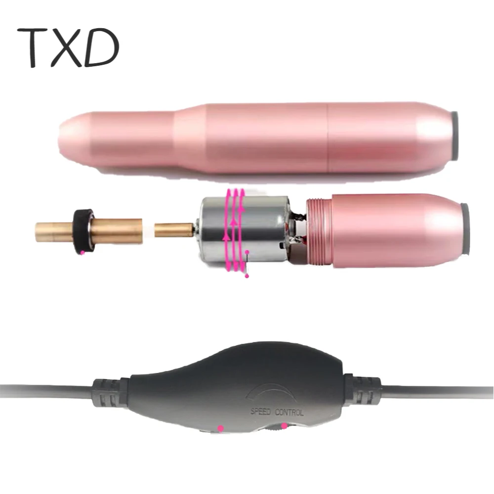 

TXD USB Rechargeable Nail Art Pedicure Polishing Tool Portable Fashion Tool Nail Art Tool Household Small Electric Nail Rig
