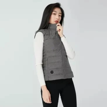 Xiaomi Cottonsmith Смарт Температура Контролируемая лихорадка 90% пуховик на гусином пуху, белая майка для мужчин и женщин, 4-скоростной Температура управления