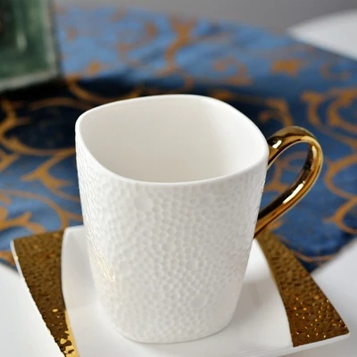 Jane Европейская кофейная чашка 350 мл блюдца керамическая для послеобеденного чая