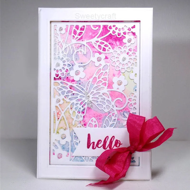 Пресс-формы 2022 новые высечки в виде бабочек для изготовления открыток