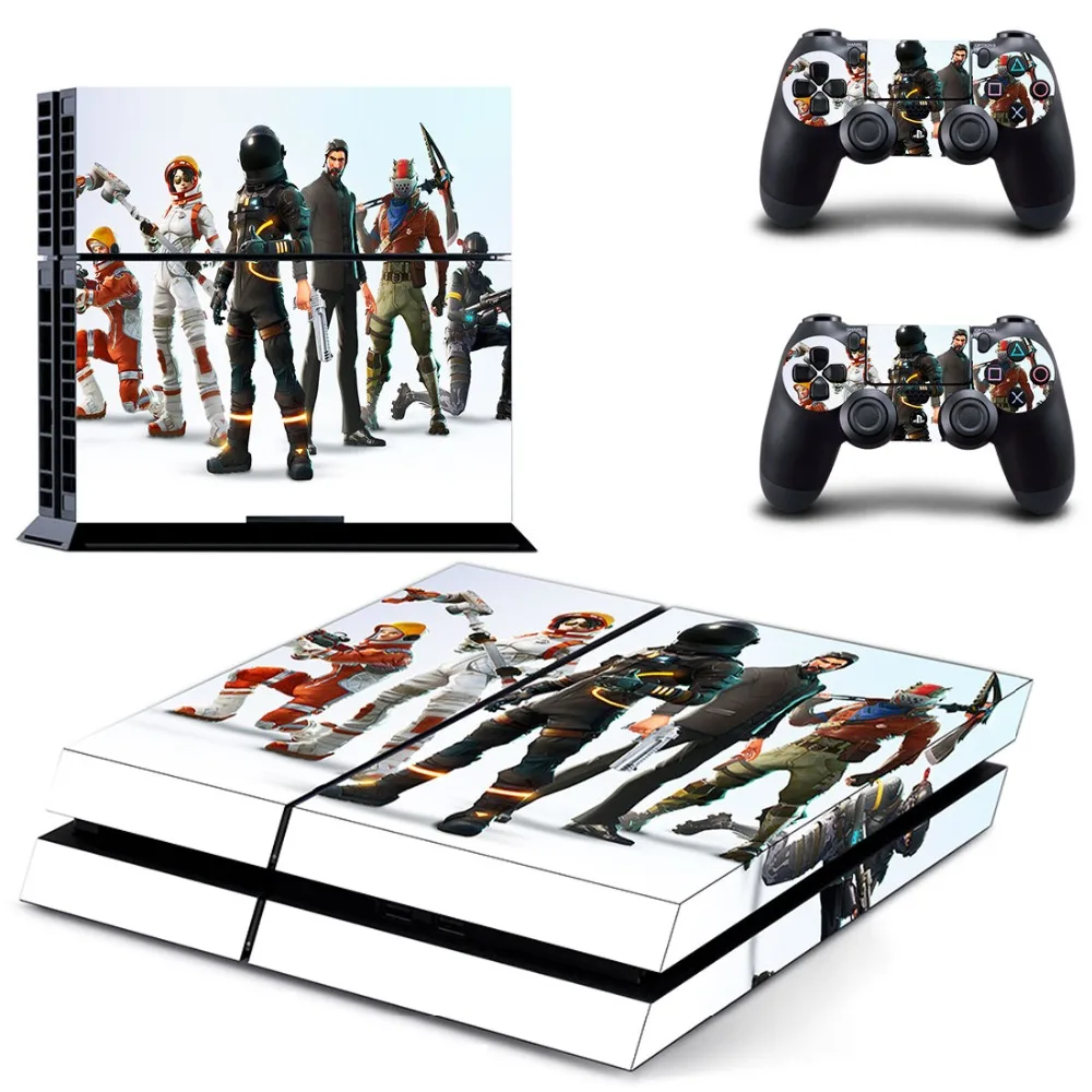 PS4 кожи наклейка виниловая для sony Playstation 4 консоли и 2 контроллера PS4 кожи стикер