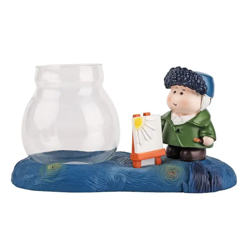 

1Pc Desktop Vase Decor Decorative Vase Adornment Adorable Hydroponics Vase