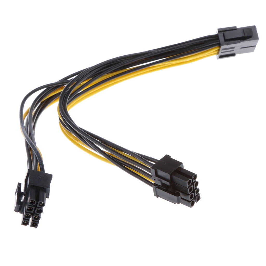 8-контактный 2 x PCIe 8 (6 + 2) pin Материнская плата Видеокарта VGA Кабели | Компьютеры и
