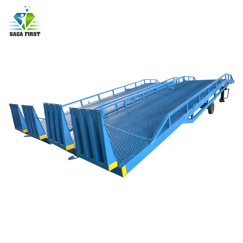 Склад грузовик загрузки Bay контейнерные пандусы Рабочая платформа |