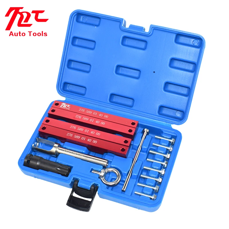 Timing Tool Set Camshaft Timing Alignment Tools For Mercedes Benz M157 M276 M278 with T100 and Injector Removal Puller Tool