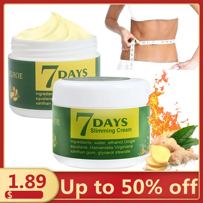 

$1.89 1Pcs 30g Ginger Fat Burning Cream Anti-cellulite Full Body Belly Arm Leg Slimming Weight Loss Fat Reduce Massage Cream