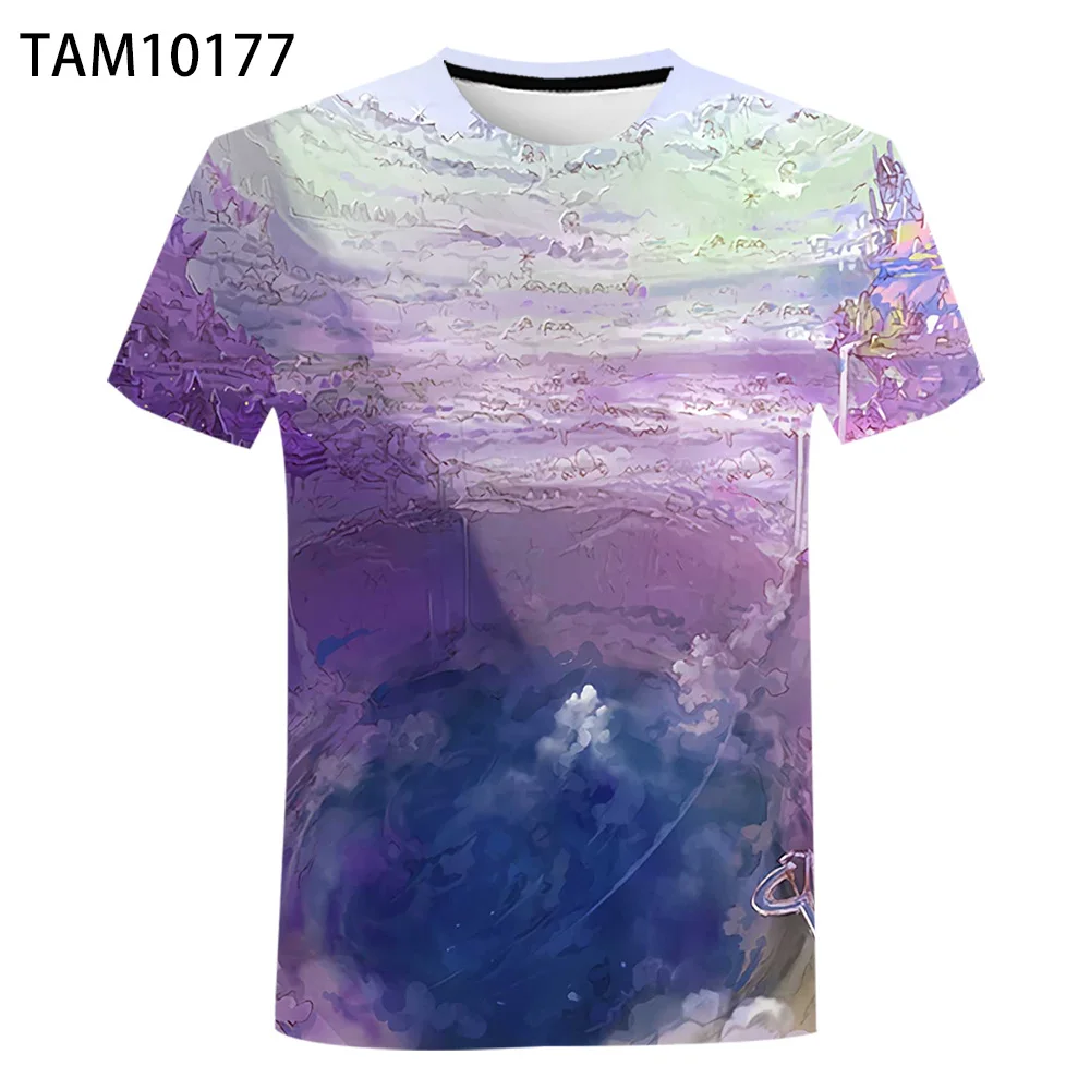 

Summer Fashion 3D T-shirt Street Top Japanese Anime Made in Abyss 2021 New Men's Women's Children's Short Sleeve Casual Tees