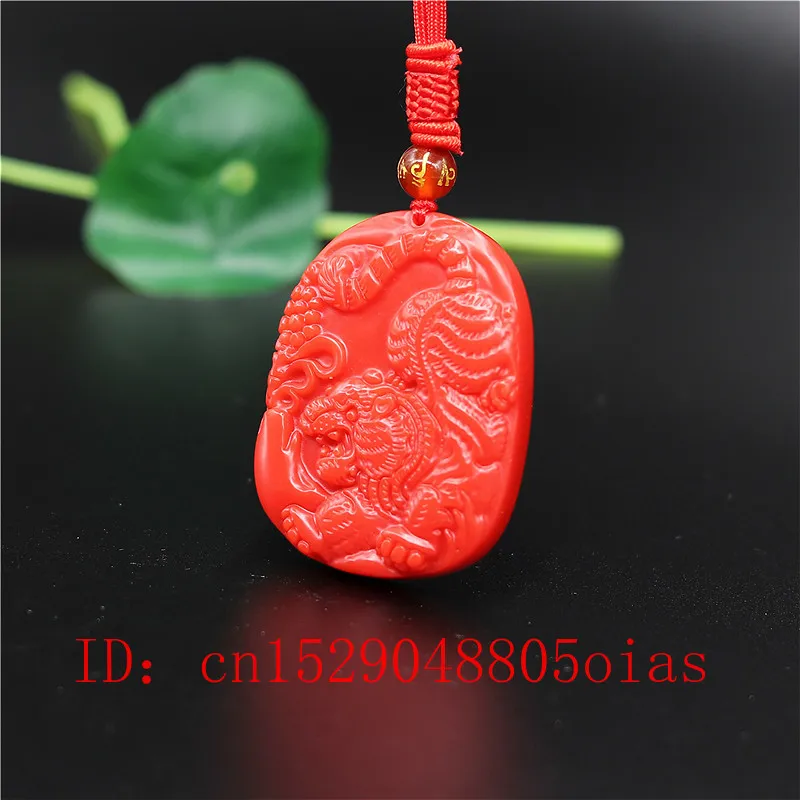Натуральный красный коралловый Нефритовый камень ожерелье C подвеской в виде