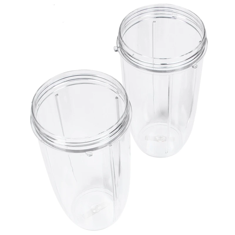 

32Oz Replacement Cups with Flip Top to Go Lid for NutriBullet 600W and Pro 900W Blender (2 Pack)