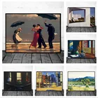 Эдвард Хоппер на холсте Картины современный плакат абстрактного искусства и принт Cuadros настенные картины для Гостиная украшение дома