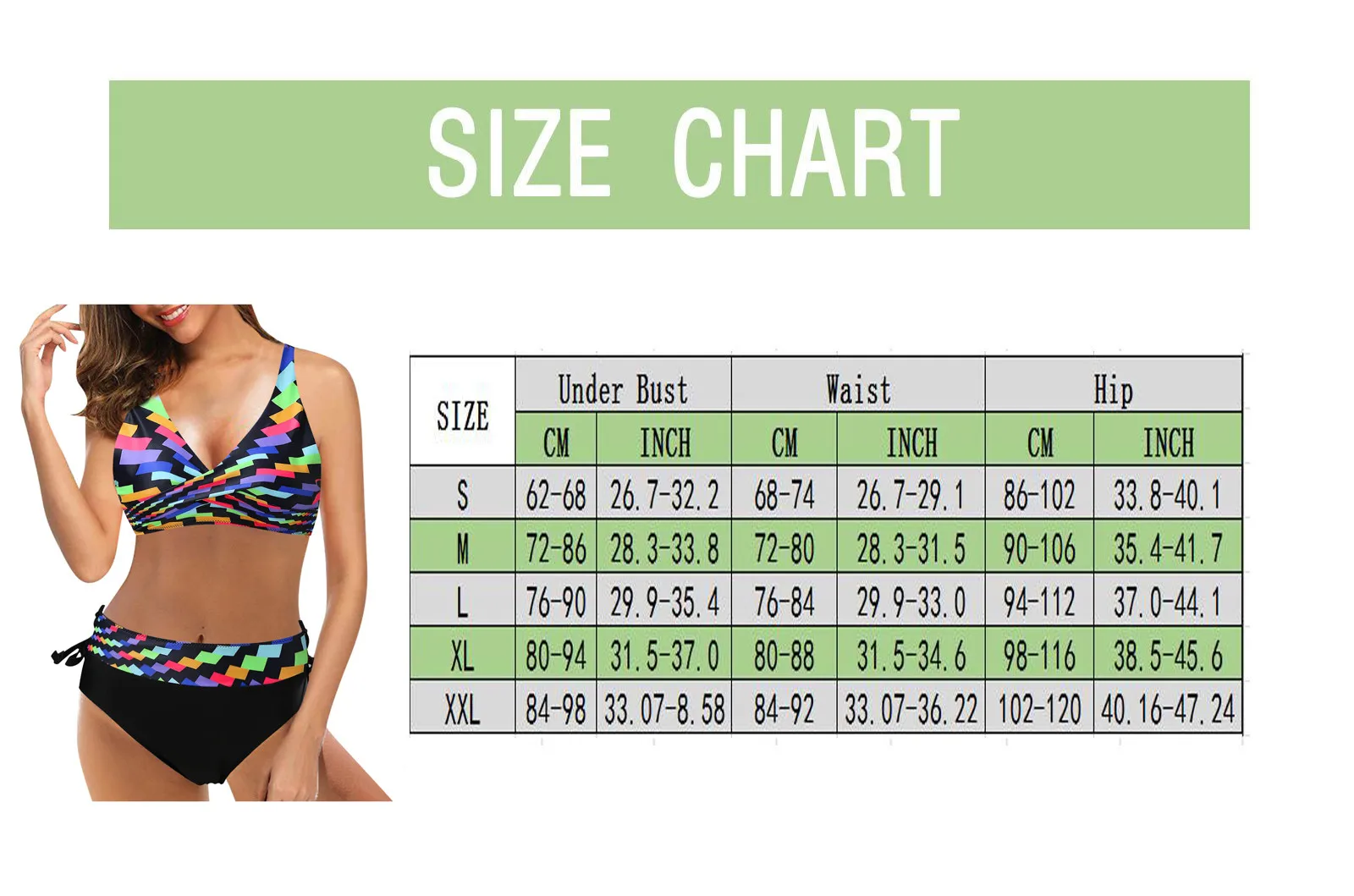 

2021 Women Swimsuit Ladies Sexy Fashion Tie-dye Print Bandeau Bandage High Waist Bikini Set Push-up Swimwear Beachwear #T2G