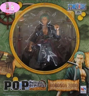 

COSTAR Hot Anime One-Piece Roronoa Zoro Two Years Later Figure Boxed Model Toys