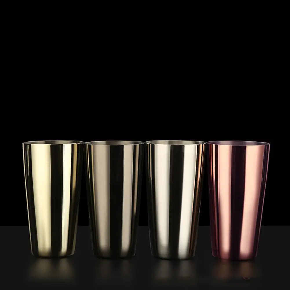 AsyPets Bar Cocktail Shaker Stainless Steel Boston Shaker for Bar Party Drinking
