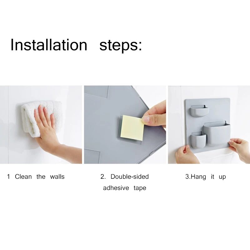 Клейкая пластиковая стойка для хранения овощей фруктов органайзер кухонные