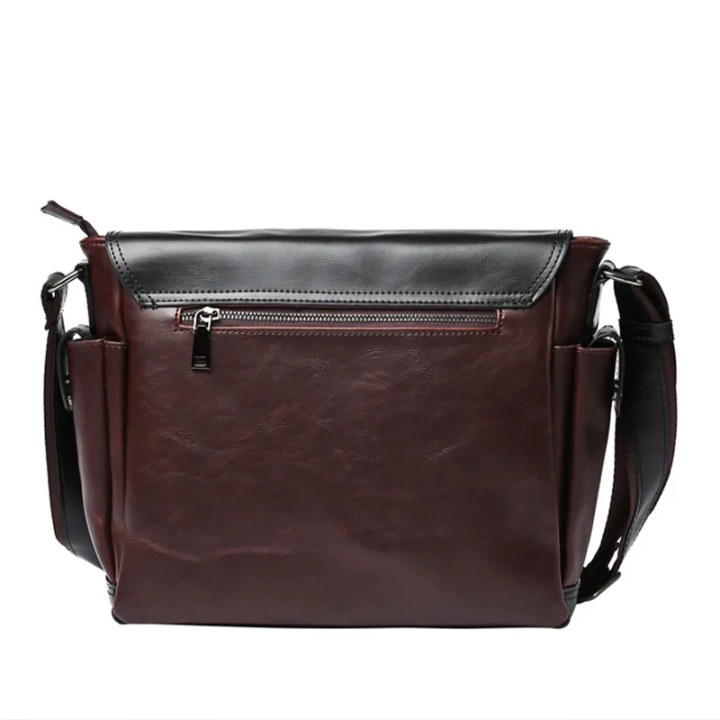 2022 New Arrival Men Leather Bags Man Shoulder Messenger Bag Cowhide Male Leather Crossbody Bags