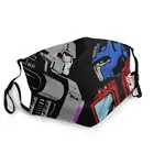 Новые Трансформеры научная фантастика экшн-пленка моющаяся маска Optimus Prime Мегатрон полноцветная многоразовая маска для лица противотуманная маска