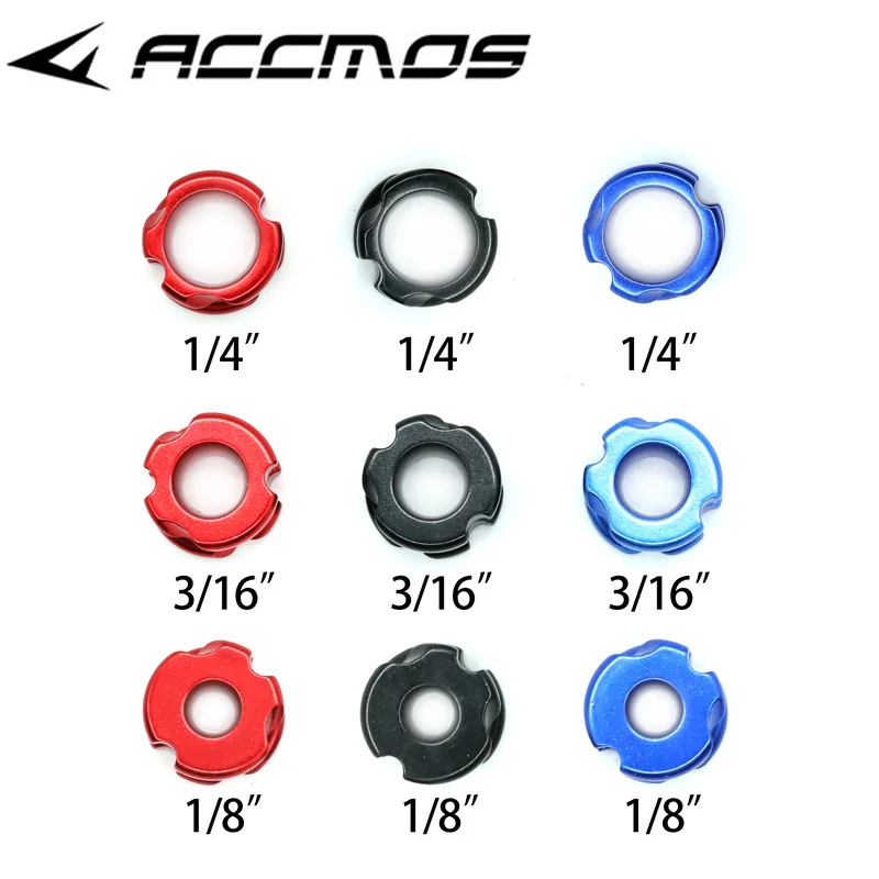 Аксессуары для лука из 1 шт. металлический прицел блочного Лука размером 1/8 1/4 3/16