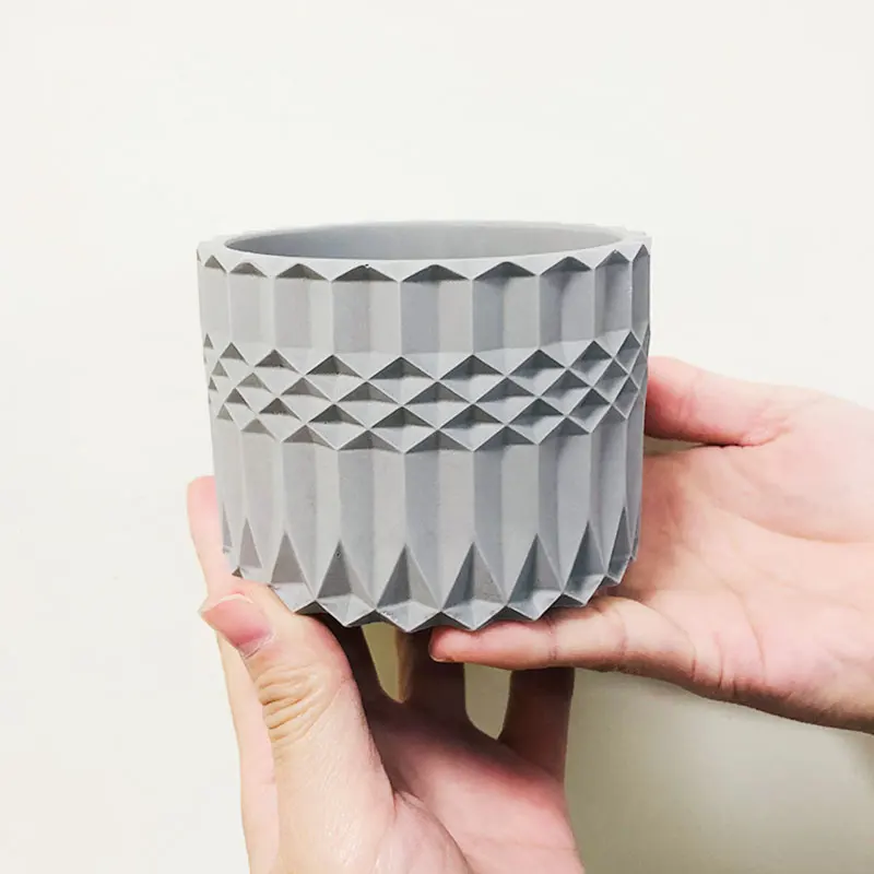 Форма для садоводства цементный горшок круглая силиконовая форма посадки