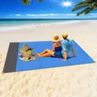 Водонепроницаемый и грязеотталкивающий пляжный коврик для пикника, портативное пляжное одеяло, подходит для кемпинга, походов и трекинга