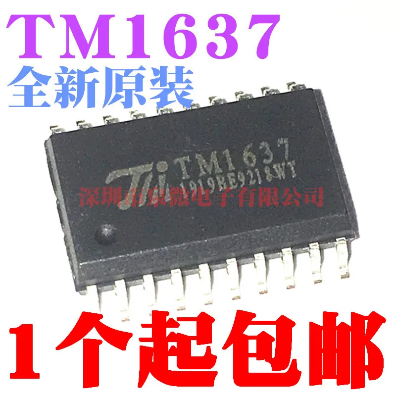 6 pçs/lote TM1637 SOP20 светодиодный IC | Электронные компоненты и принадлежности