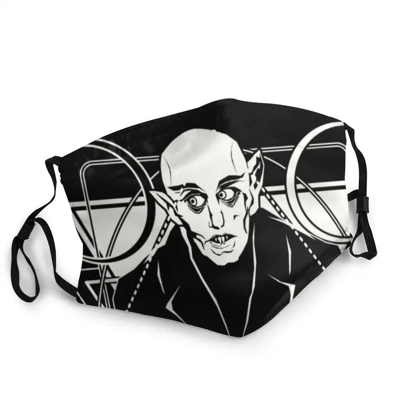 

Reusable Nosferatu Ew The Sun Mask Mask Men Women Anti Dust Protection Respirator Mouth Muffle