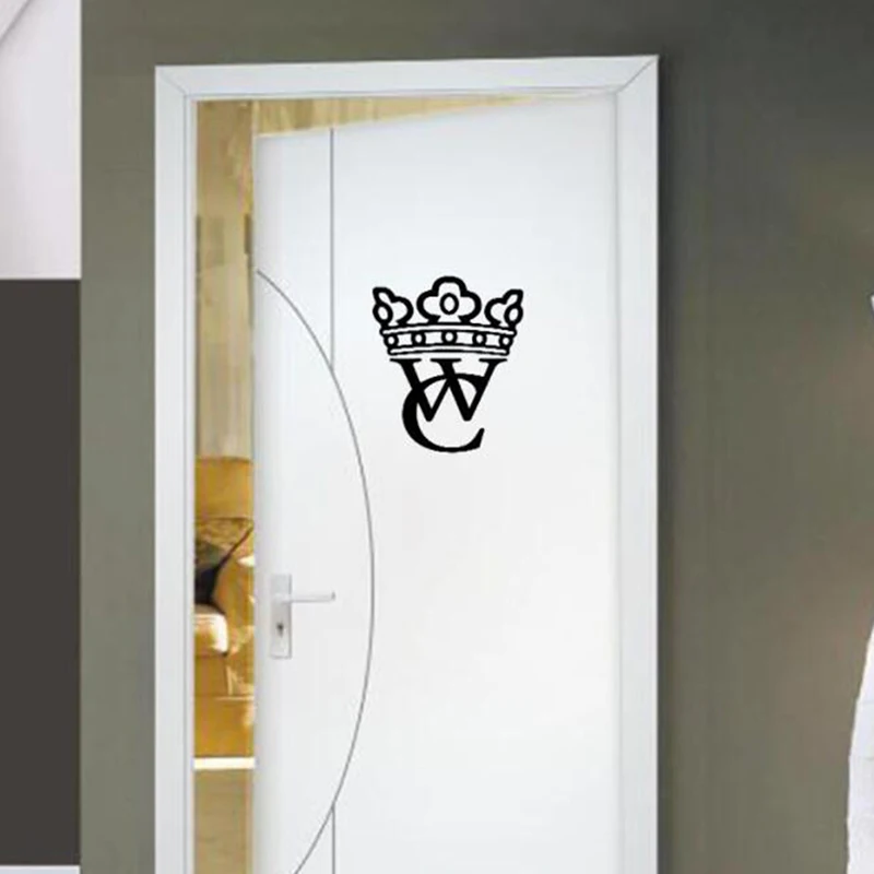 Ванная комната стены Стикеры s Туалет украшения дома Водонепроницаемый таблички