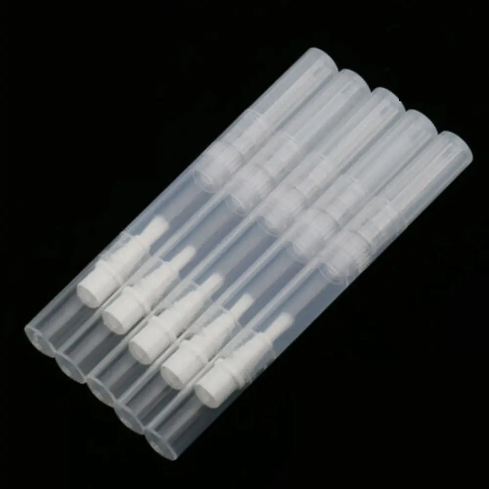 

10pcs 3ml Cuticle Oil Container with Brush Lip Balm Tube Empty Twist Pen Set Plastic Squeezable Refillable Bottle Supplies