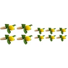 Акция! Моделирование лимона завод кольца для салфеток фруктовое блюдо Пряжка модель комнатный кольцо для салфетки с пряжкой вечерние поставки