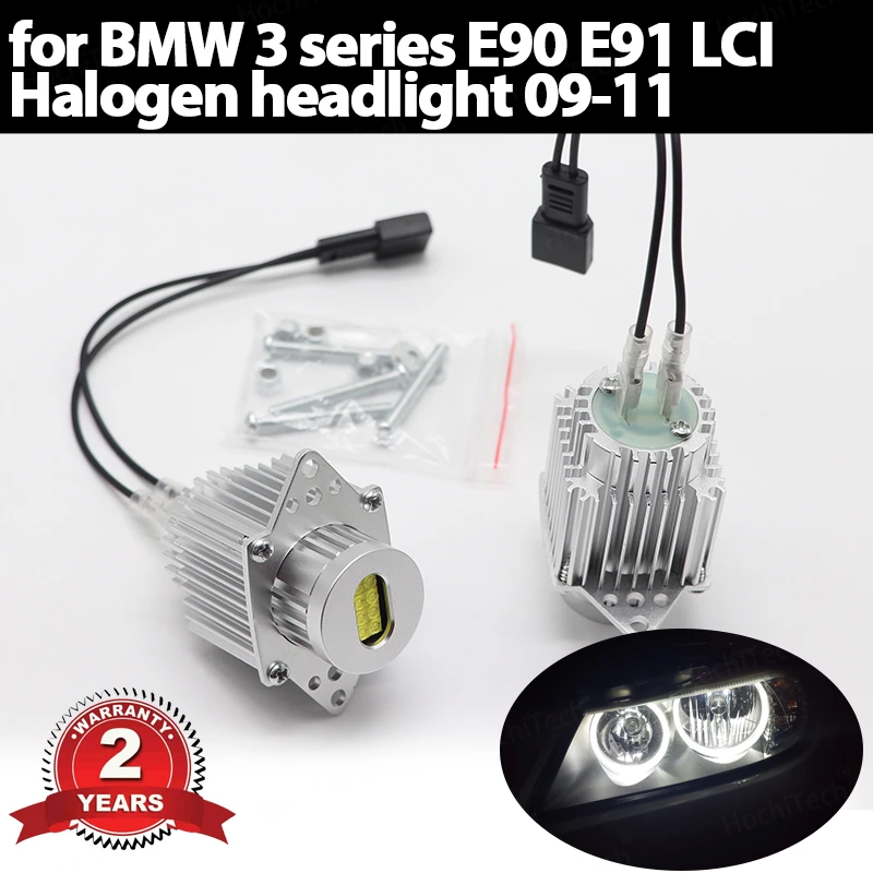 

2 years warranty Premium Quality DRL 160W/pair LED Marker Light for BMW 3 series E90 E91 LCI Halogen 09-11 Angel Eyes Bulbs
