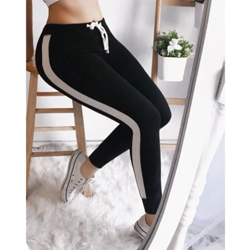 

Active Women Sport Gym Pants Pink High Waist Solid Athletic Plus Size Fitness Jogging Seamless Exercise Leggings Mujer Yoga