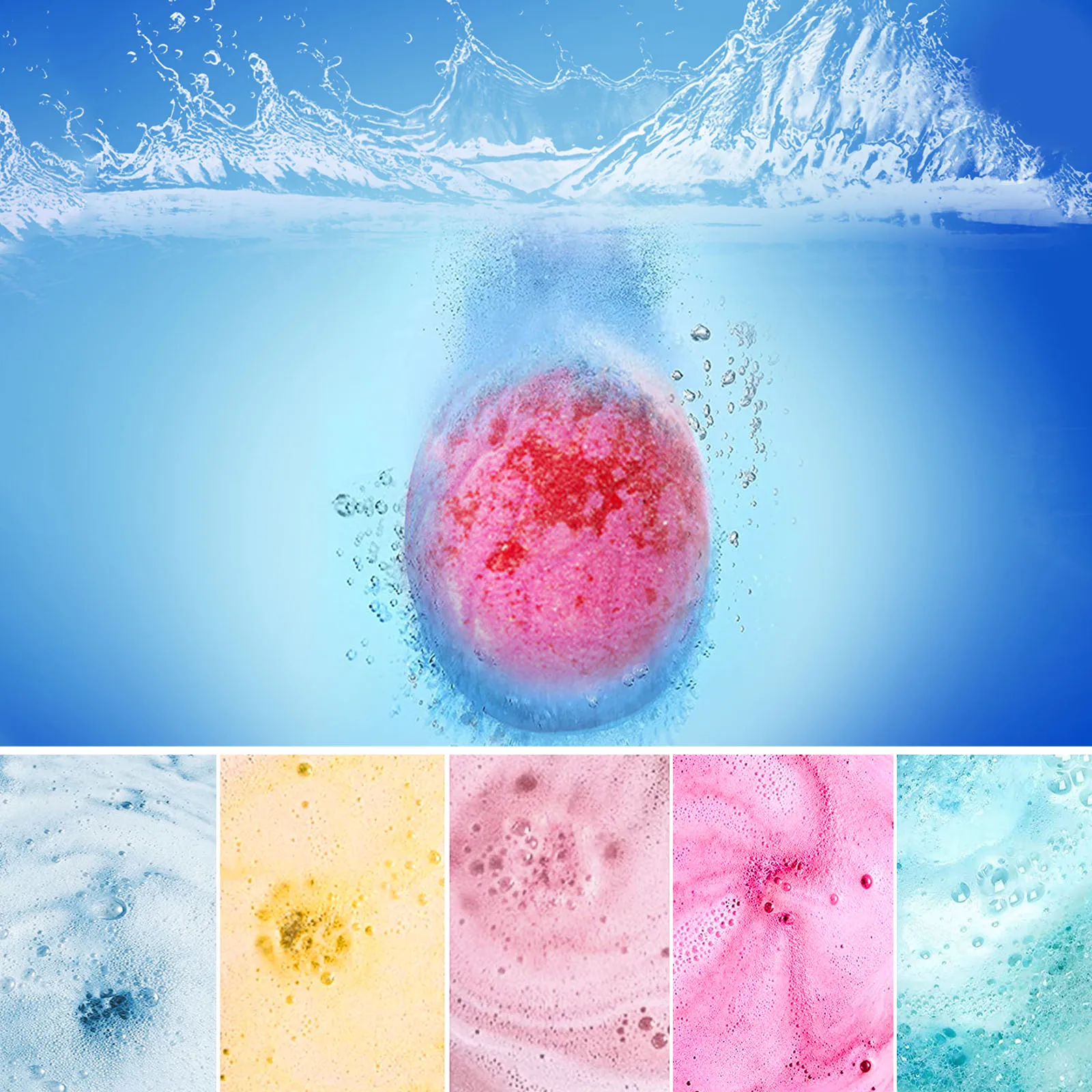 Новый 6 шт. Бомбочки для ванны мяч Подарочный набор детей игрушки динозавров спа