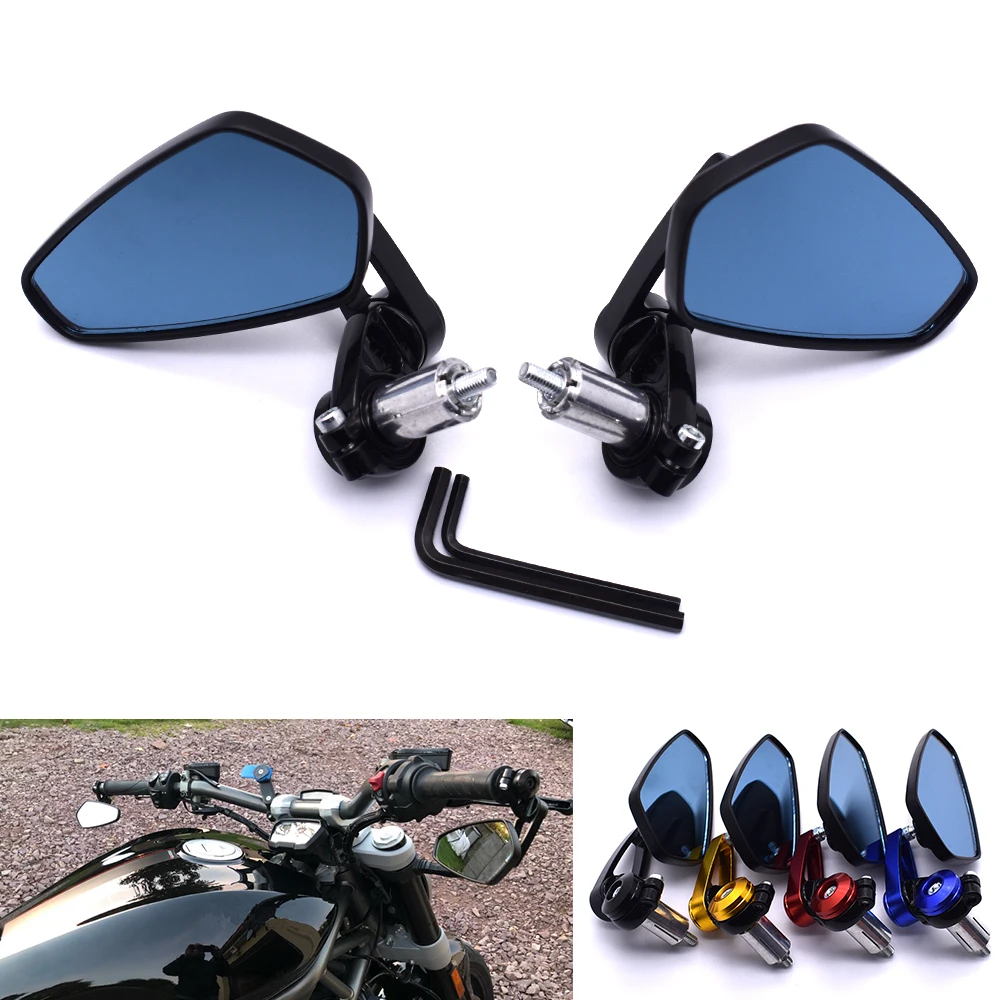 Аксессуары для мотоциклетного зеркала заднего вида из алюминиевого сплава 7/8