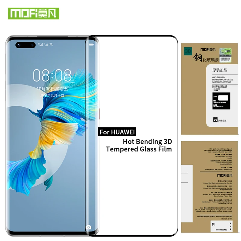 

Mofi For Huawei Mate 20 Lite 20X Pro Full Cover Tempered Protector Glass Screen Protective High Definition Explosion Proof Film